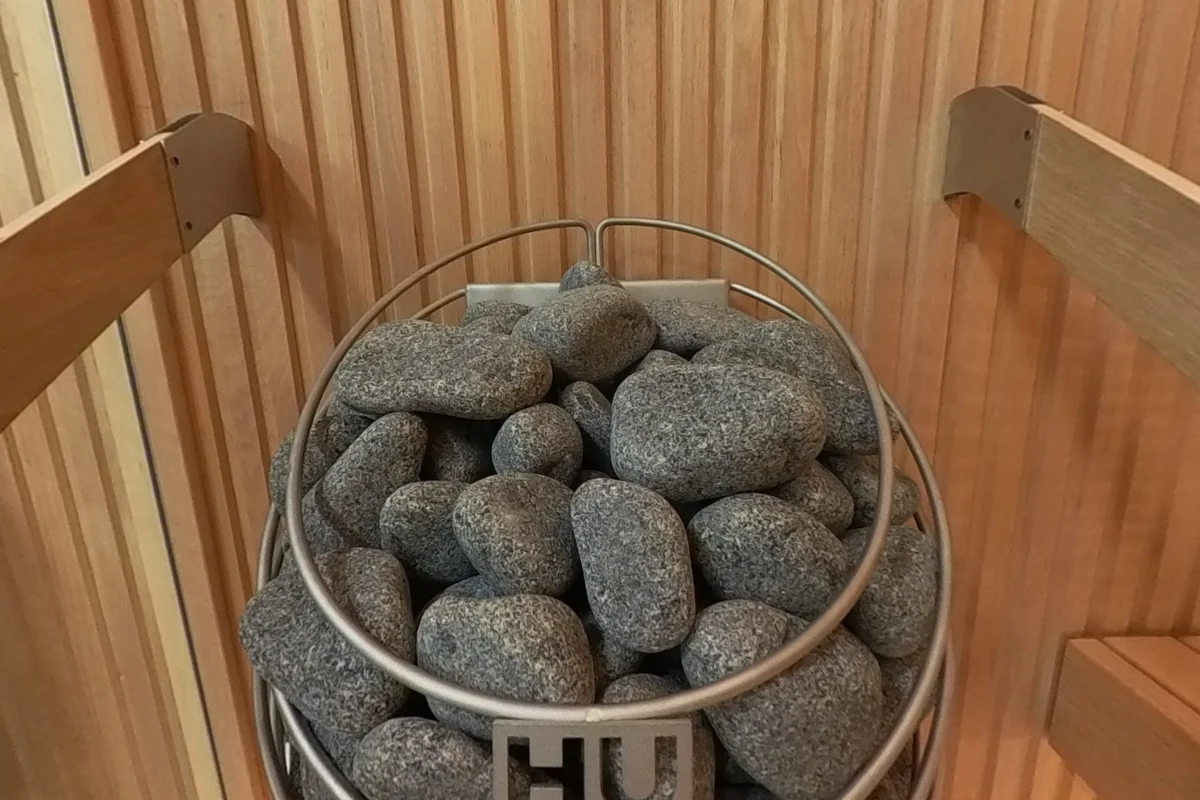 The HUUM heater photographed in the showroom Libera.